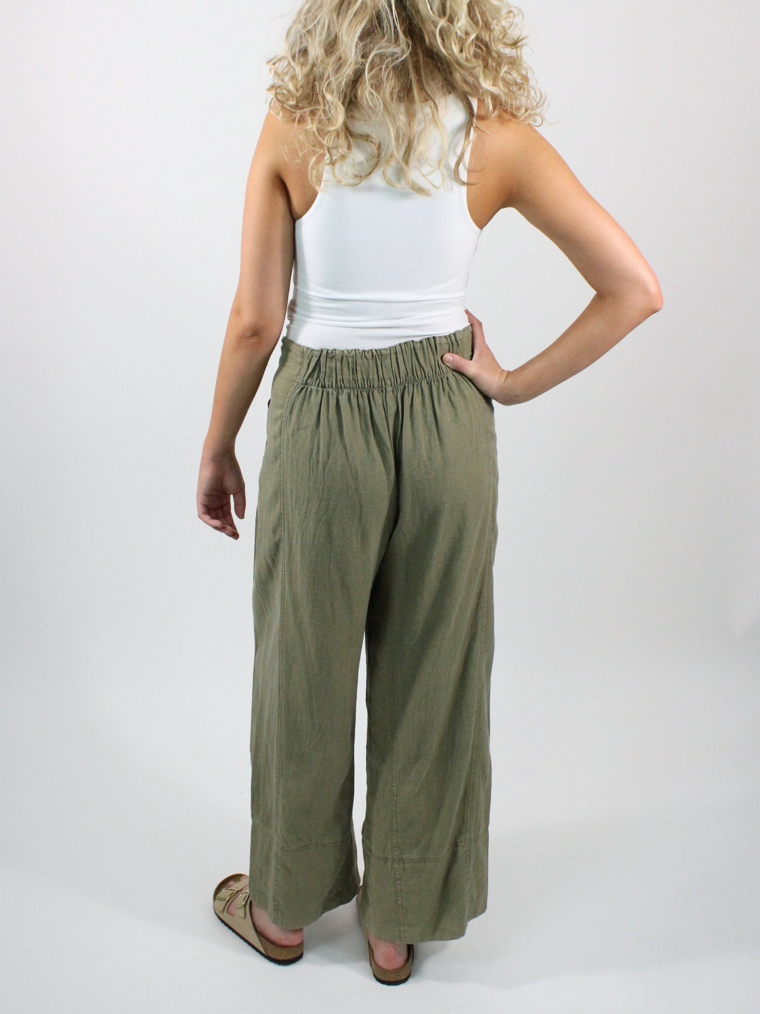 Free People ★ Day's End Linen Pull-On Pants Day's End Linen Pull-On Pants | Free People