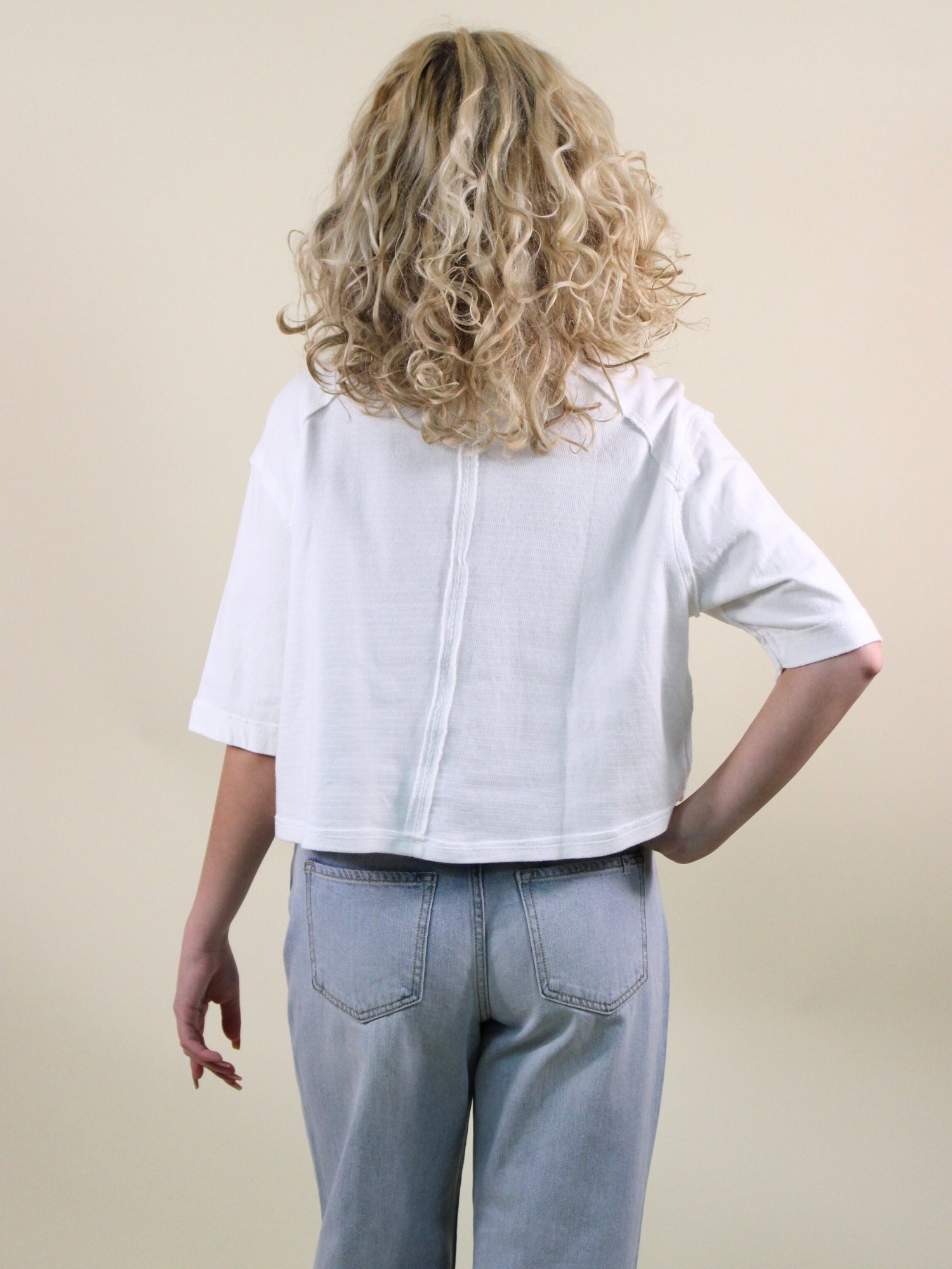 フリーピープル Free People Denmark Polo レディース シャツ トップス Clean Ivory Free People Denmark Polo – Bliss
