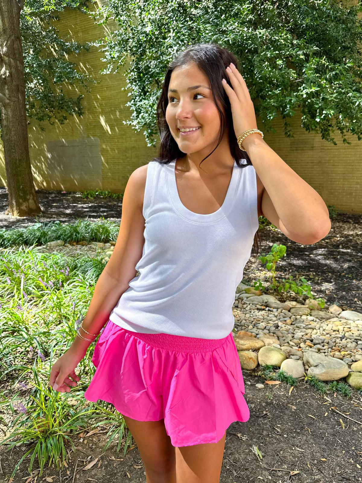 FP Movement Element Short hot pink