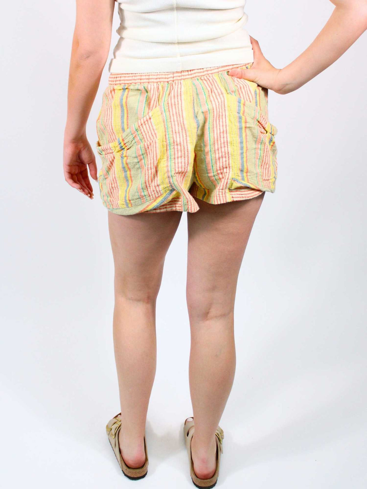 Free People Good Fortune Stripe Short Tea Combo
