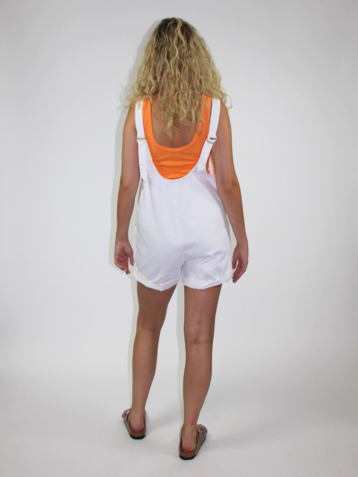 we the free free people high roller shortalls in optic white