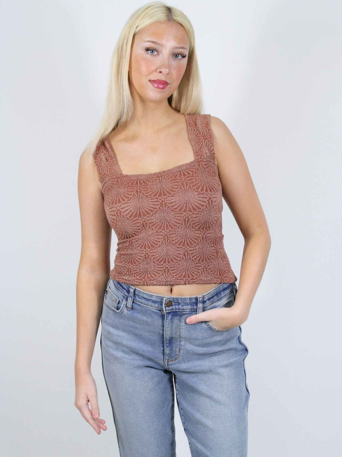 Free People Love Letter Cami Canon Sunset