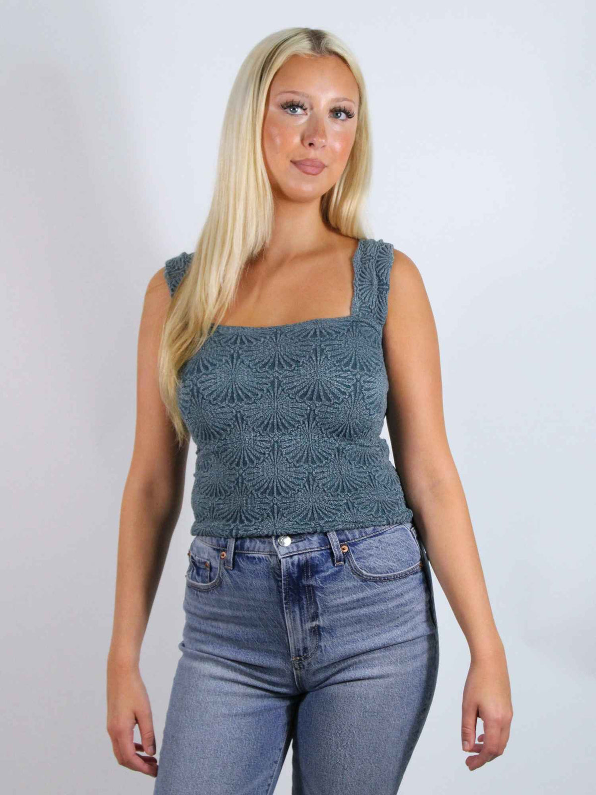 Free People Love Letter Cami Lost Lagoon