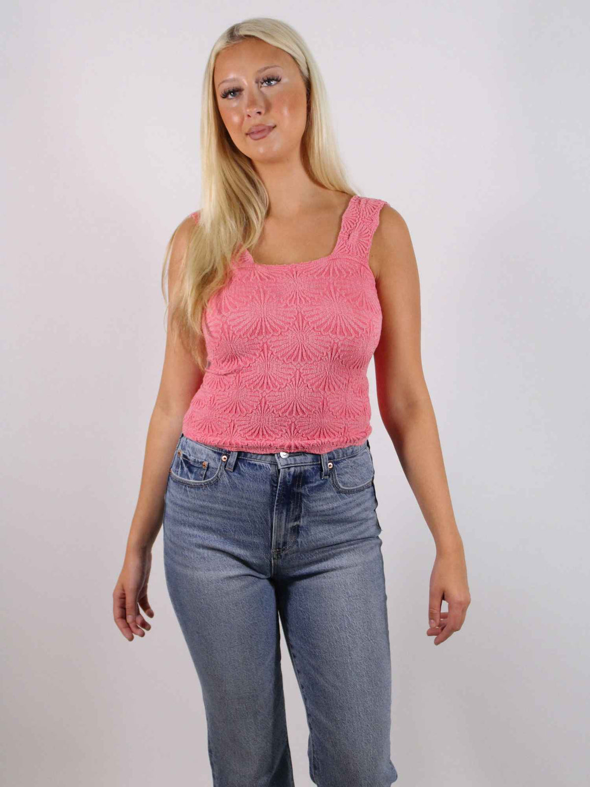 Free People Love Letter Cami Vintage Rosey