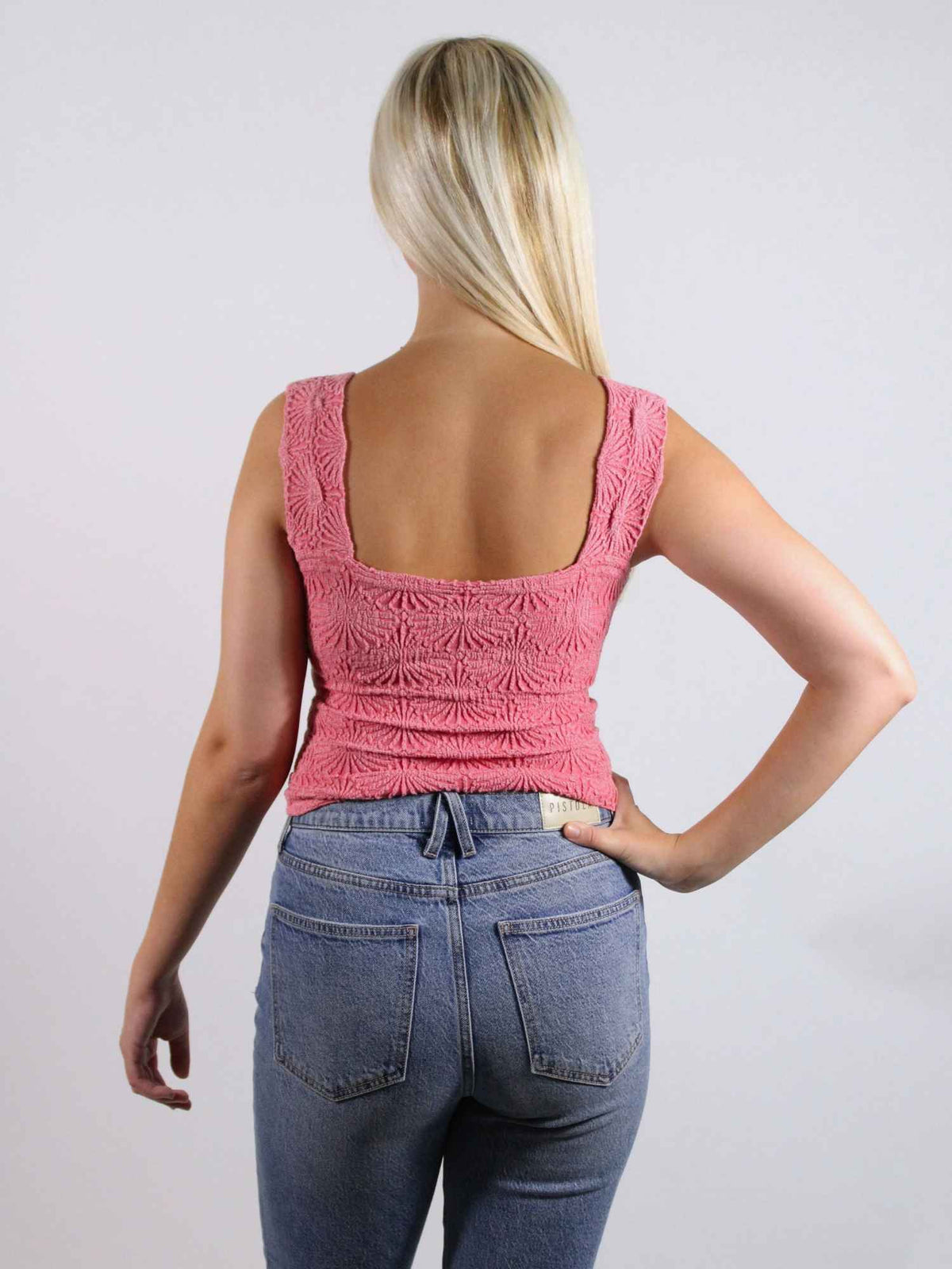 Free People Love Letter Cami Vintage Rosey