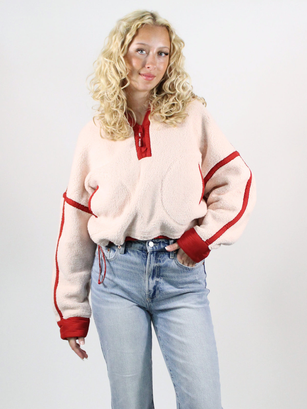 Free People Movement Mountain High Half Zip Fleece