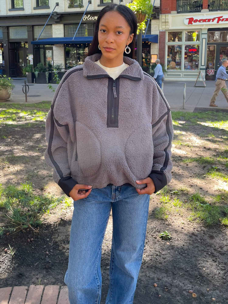 Free People Movement Mountain High Half Zip Fleece
