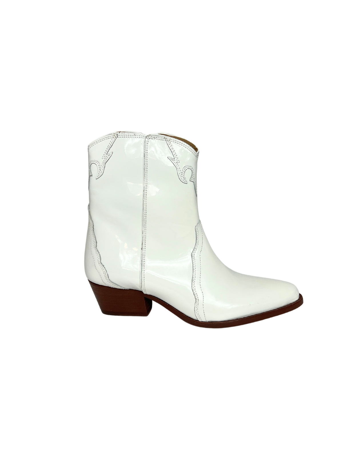 free people new frontier western boot in white