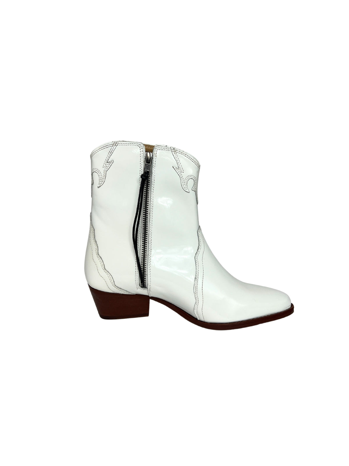 free people new frontier western boot in white