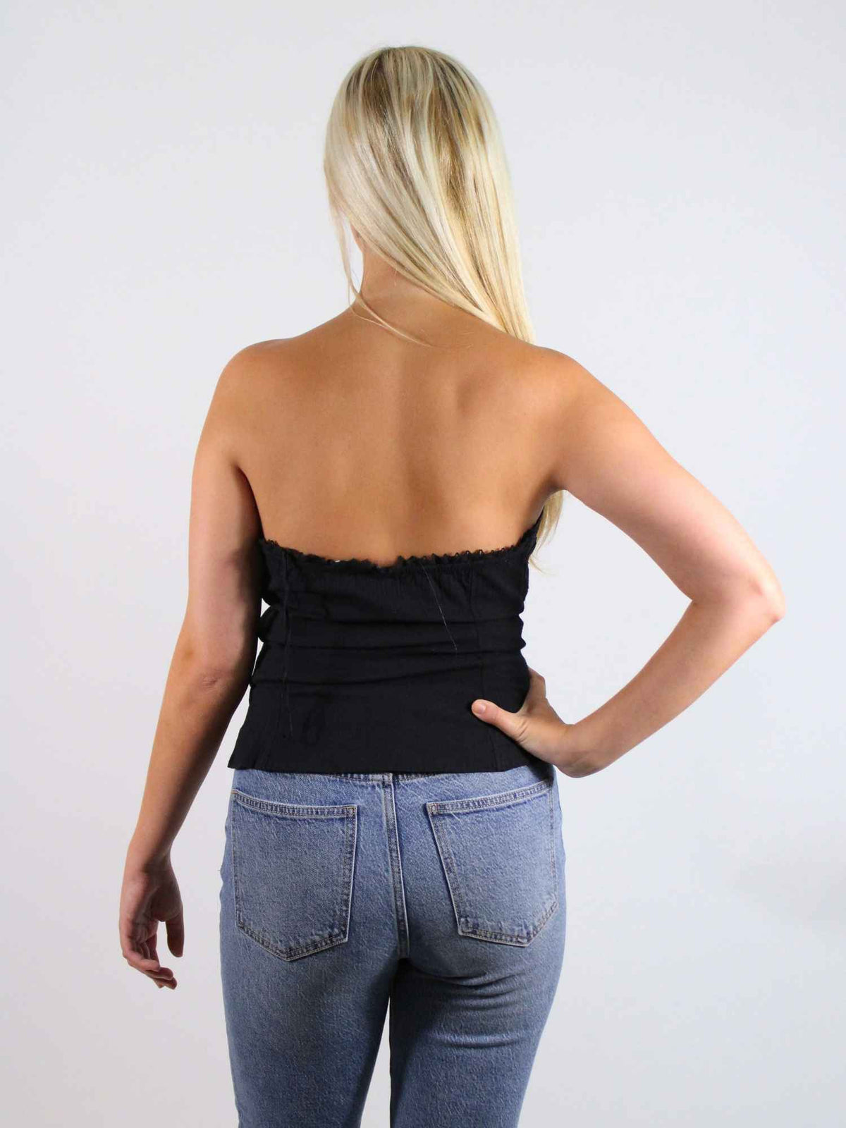 Nikki Corset Top Black