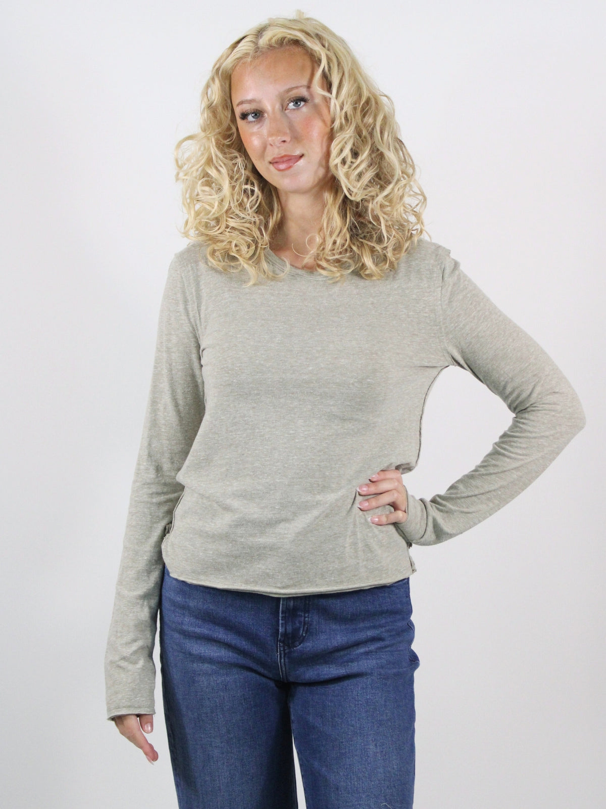 Free People Nova Long-Sleeve Tee