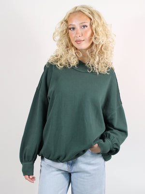 Free People Palm Springs Turtleneck Sweatshirt