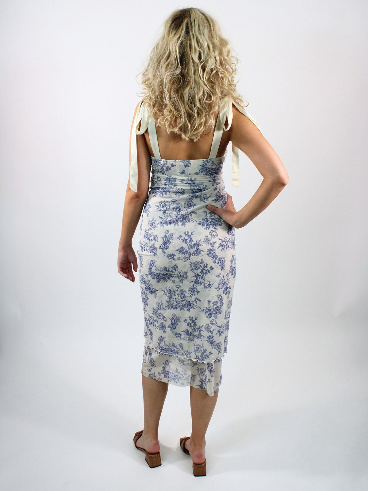 Free People Printed Got Glam Slip Dress TOILETEACUPCMBO / XL Free People Printed Got Glam Slip Dress TOILETEACUPCMBO / XL