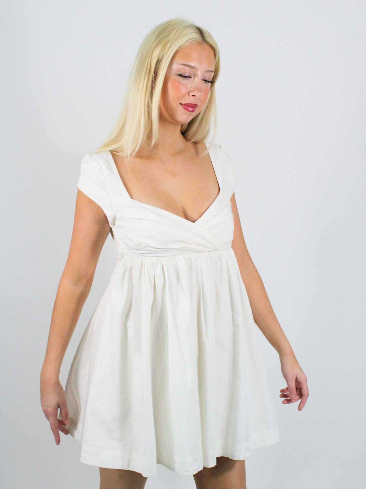 Free People Raven Babydoll Mini Dress – Bliss Free People Raven Babydoll Mini Dress – Bliss