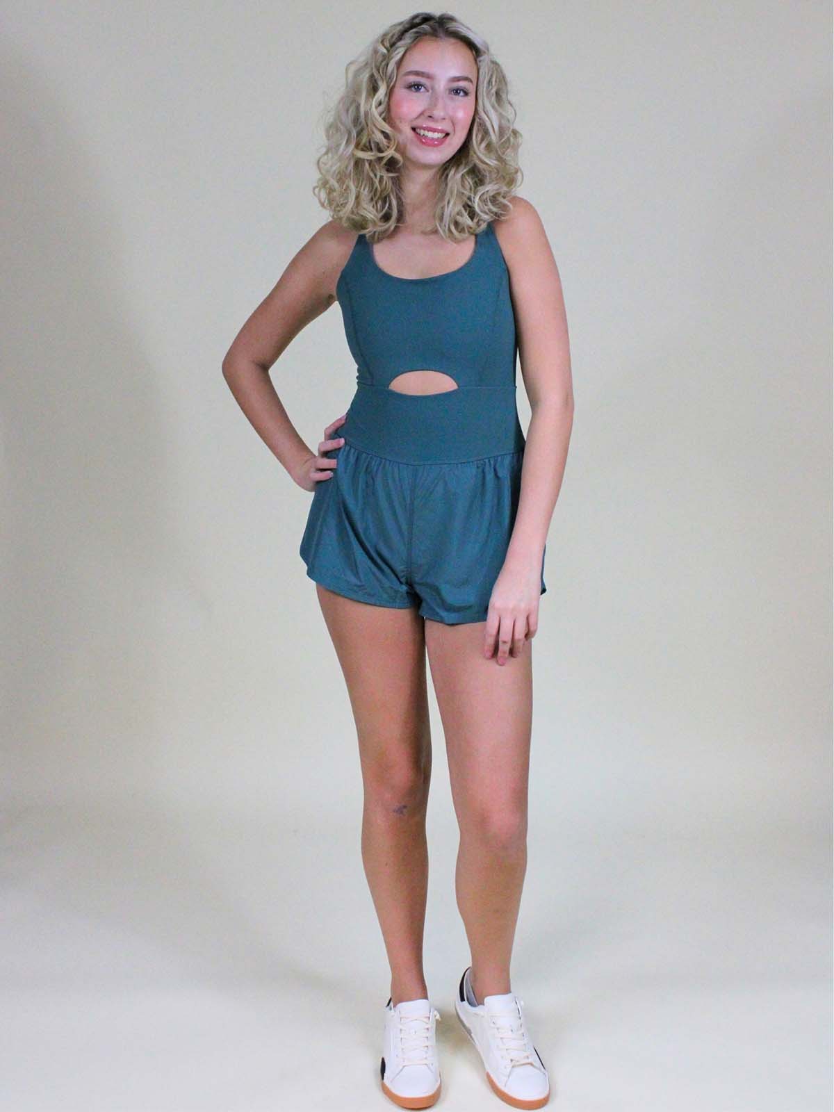 FP Movement Righteous Runsie Midnight Jade