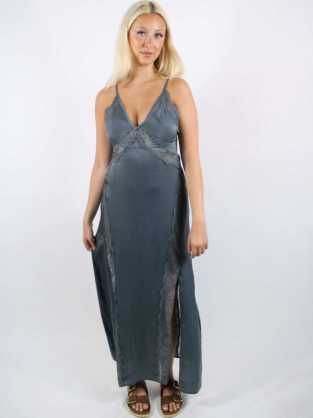 free people lace slip dress Free People Some Kind Of Love Maxi Slip Dress – Bliss
