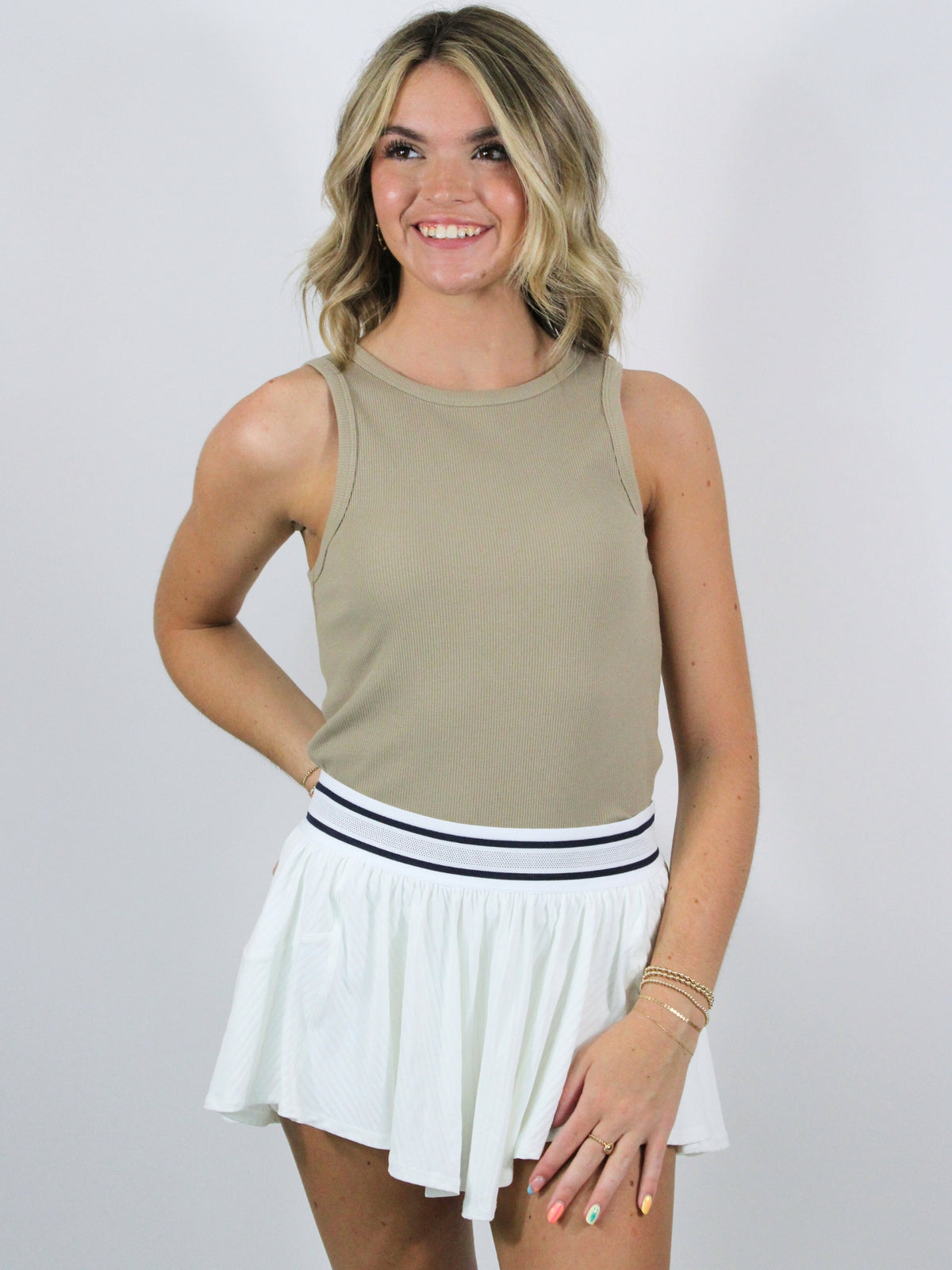 free people sultry short white