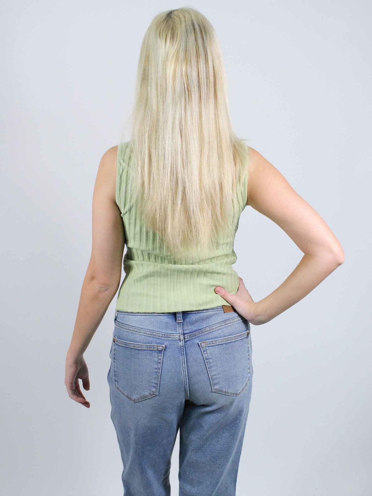 Free People Tilly Vest Weeping Willow