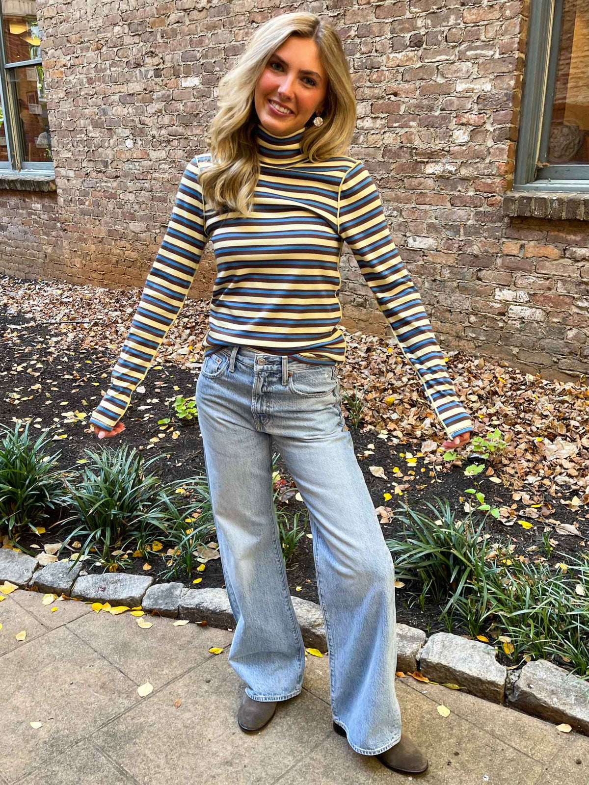 Free People Good Good Turtle Stripe