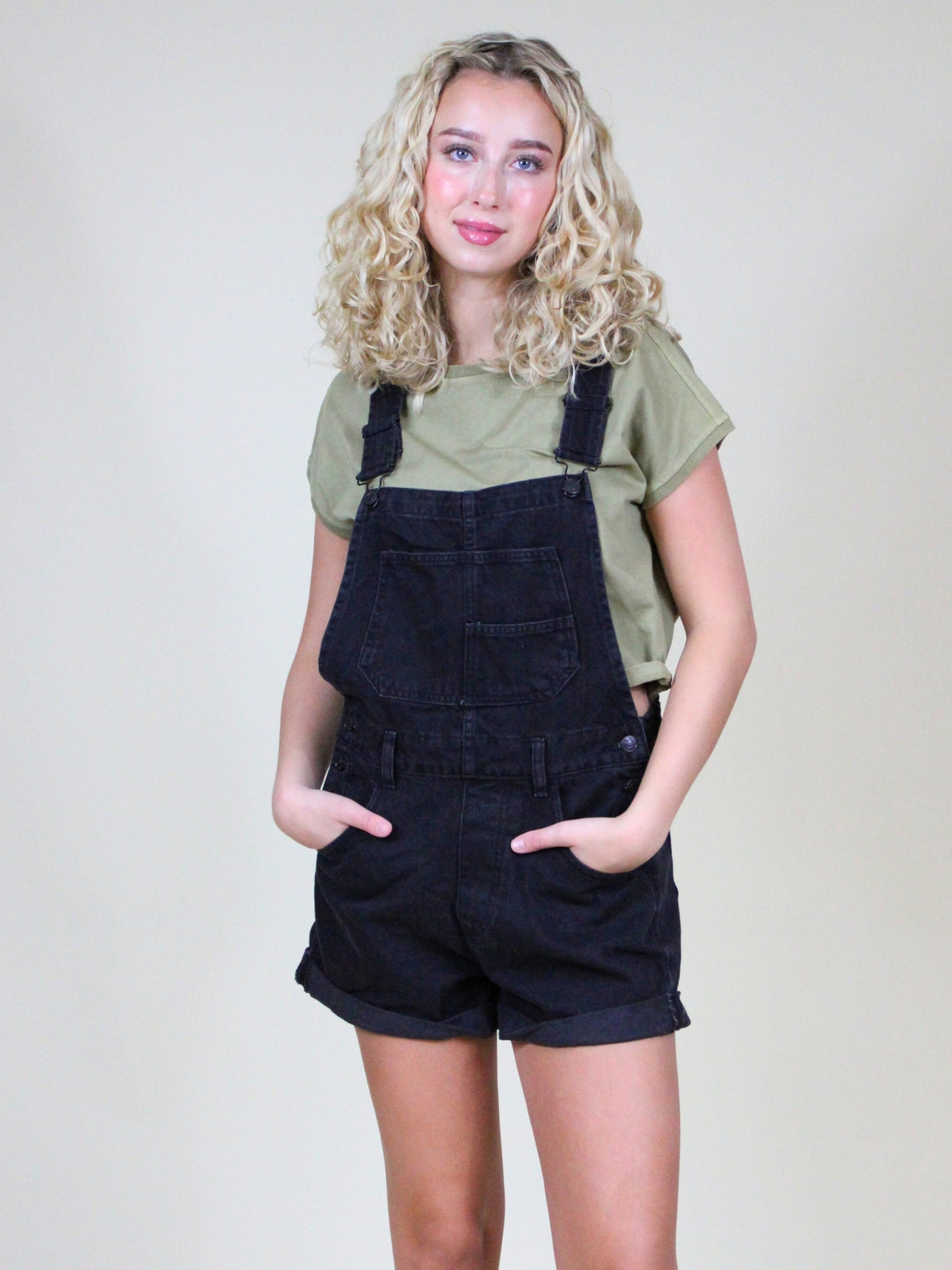 free people ziggy shortall in mineral black-detail