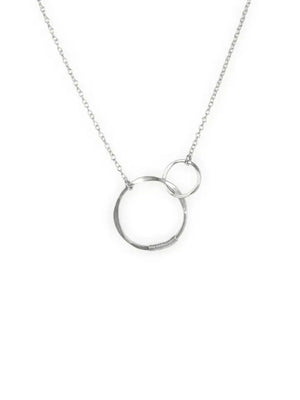 16" Sterling Silver Strong Link Circle Necklace