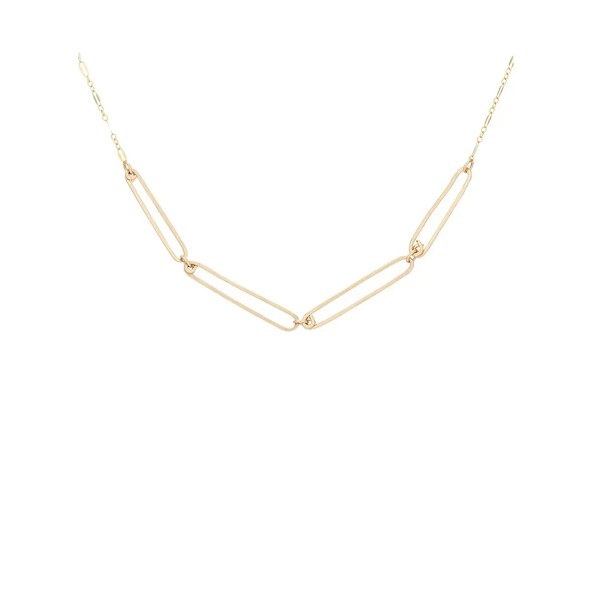 Freshie & Zero Gold-Filled Reef Linked Necklace