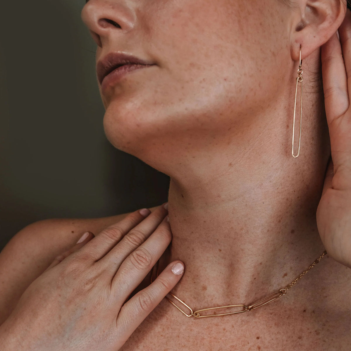 Freshie & Zero Gold-Filled Reef Linked Necklace