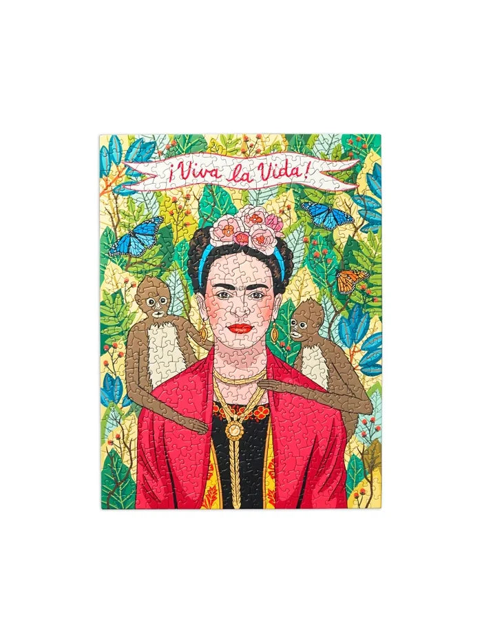 Viva La Vida Frida Kahlo 500 Piece Puzzle