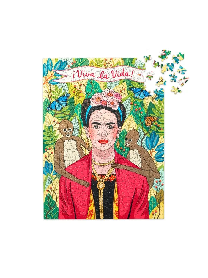 Viva La Vida Frida Kahlo 500 Piece Puzzle