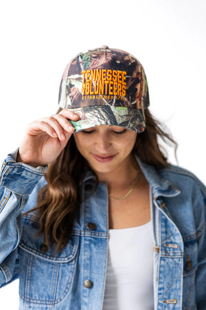 Tennessee Brando Camo Trucker Hat