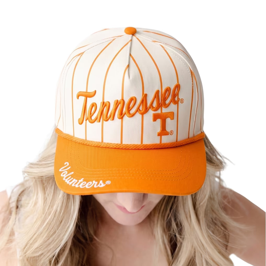Tennessee Pinstripe Baseball Hat