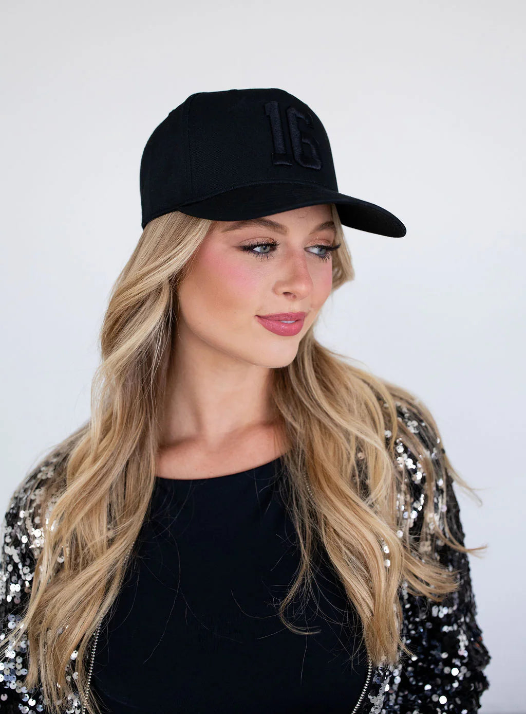 Give Her Six Orange & White Gingham TN Hat