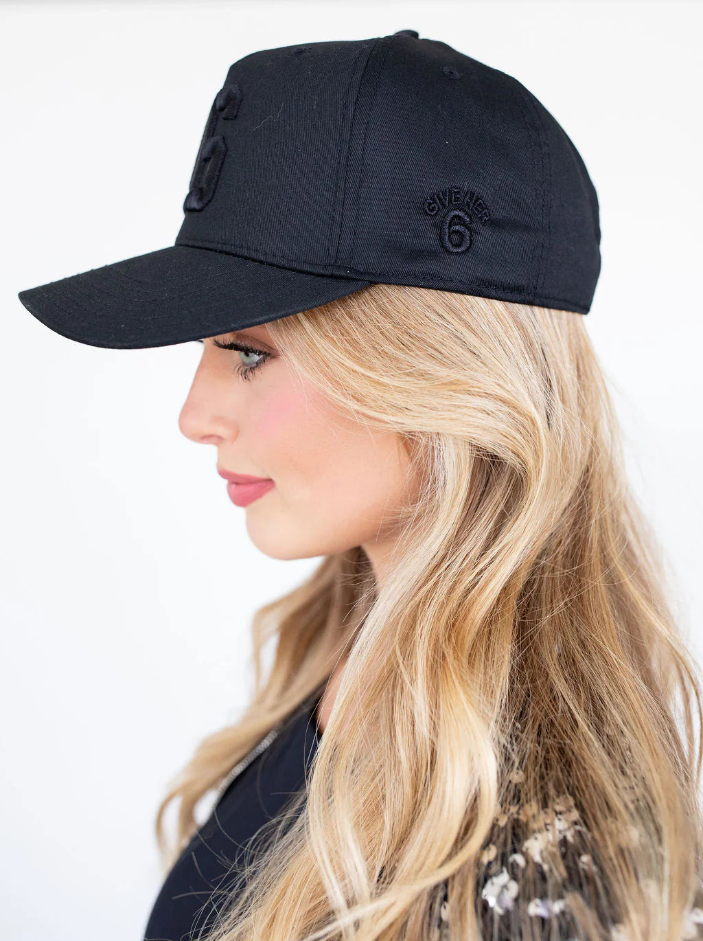 Give Her Six Orange & White Gingham TN Hat
