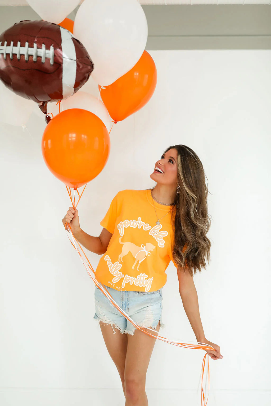 give her six you're like really pretty orange gameday smokey tee for tennessee vols