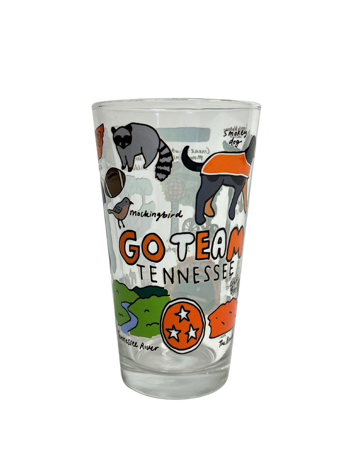 Go Team TN Wanderer Pint Glass