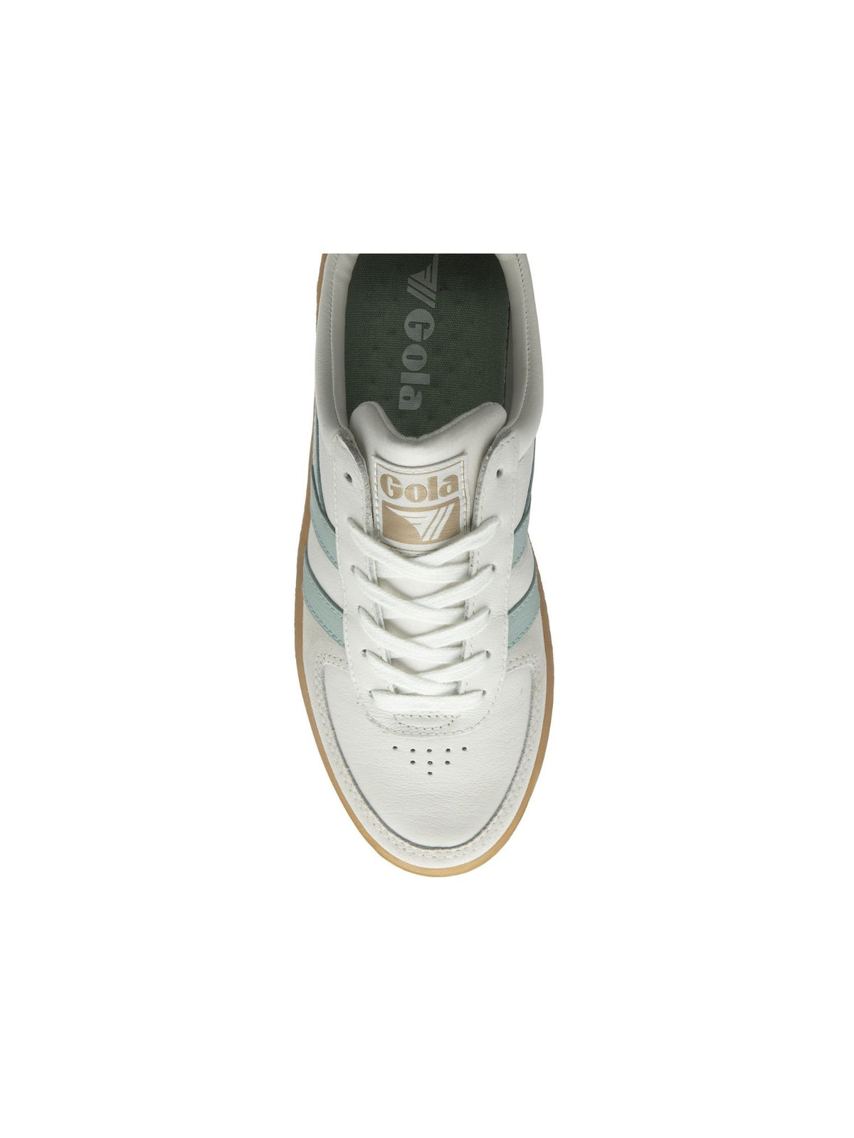 Gola Classics Grandslam Elite Sneakers in white surf evergreen