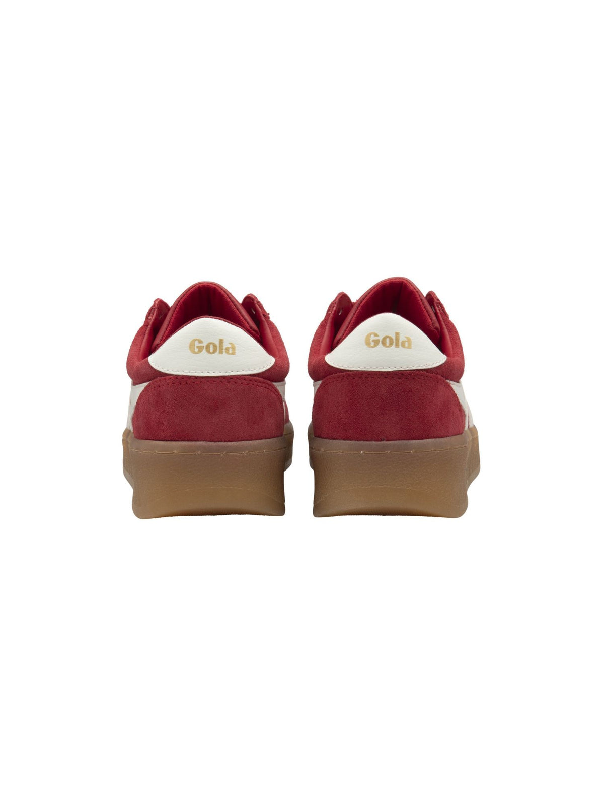 Gola Grandslam Suede Sneaker red off white 