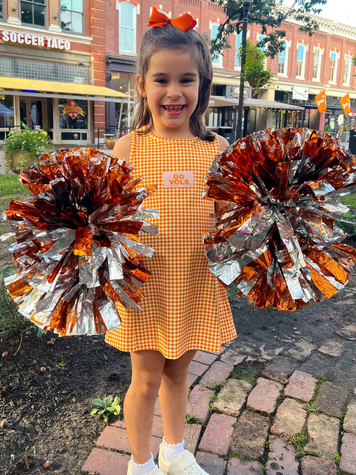 Kids: The Grace Gingham Dress