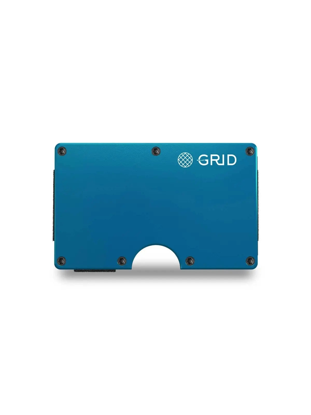 GRID Wallet: Blue Aluminum