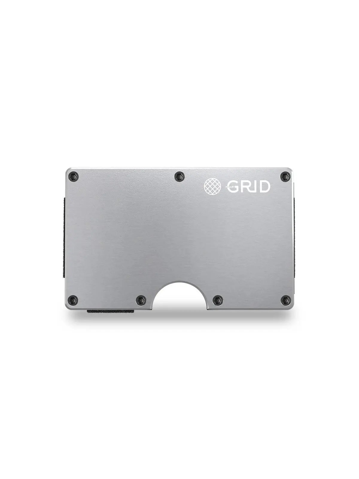 GRID Wallet: Silver Aluminum