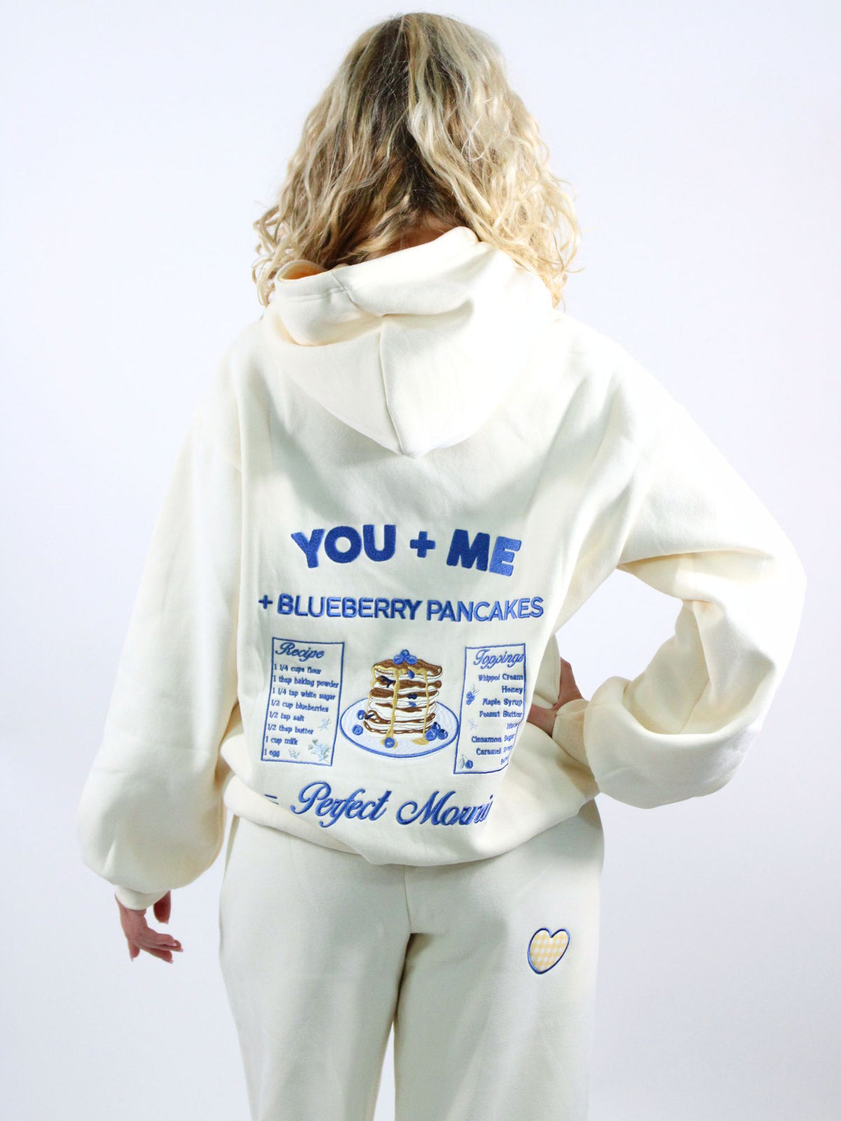 happy camp3r buttery pancake hoodie