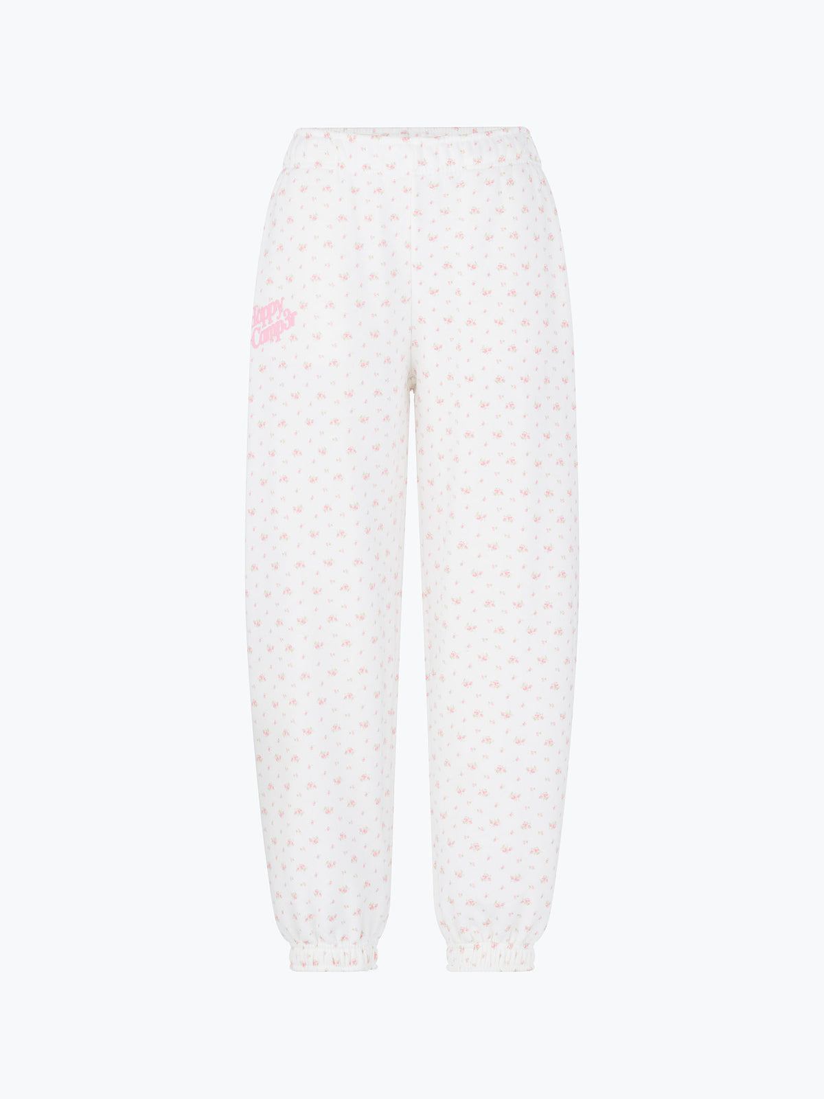 Happy Camp3r Garden Confetti Core Jogger Frost White
