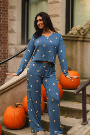 Happy Camp3y Luna Lounge Top