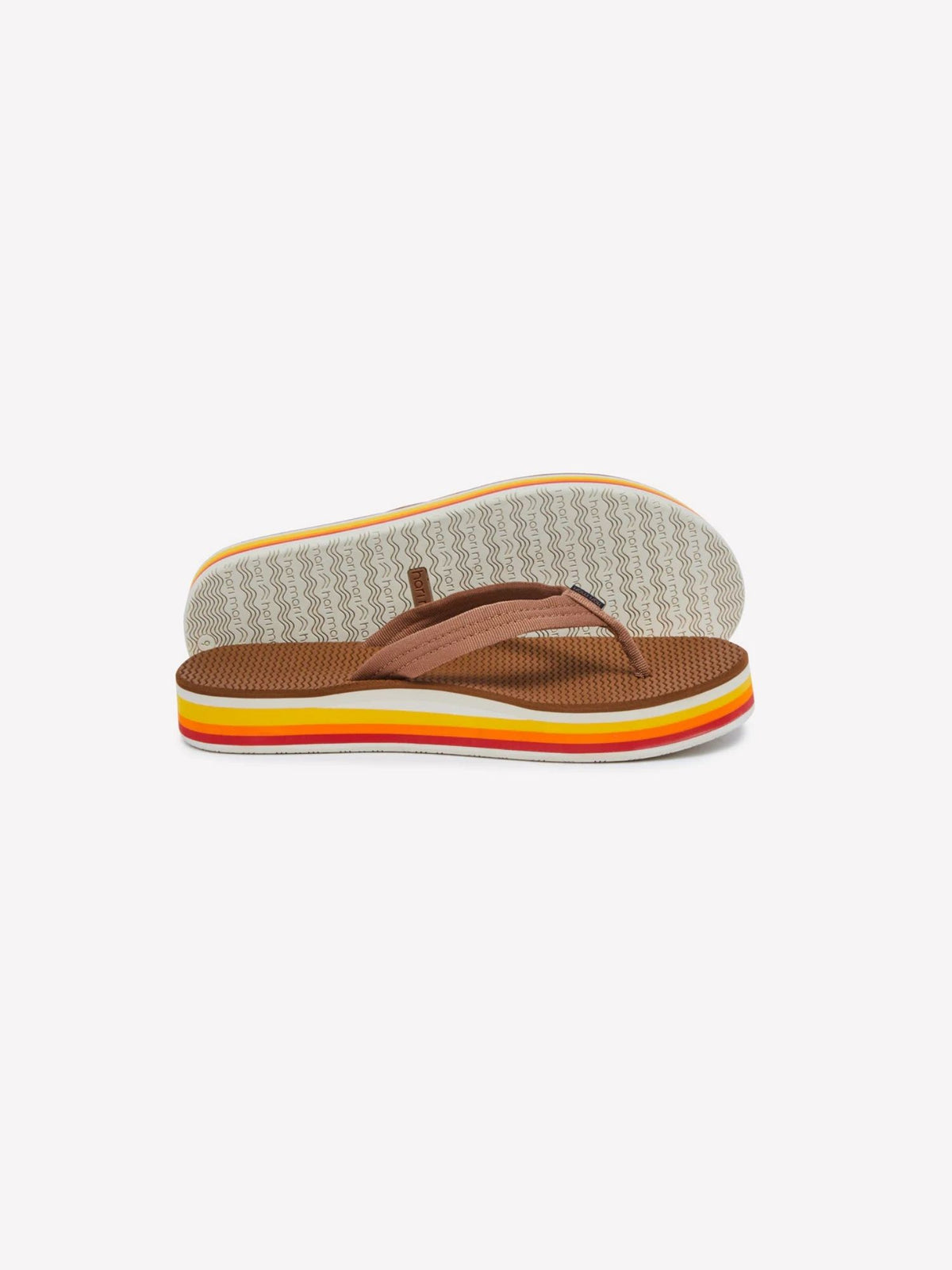 Hari Mari Dunes Sunset Flip Flops acorn 