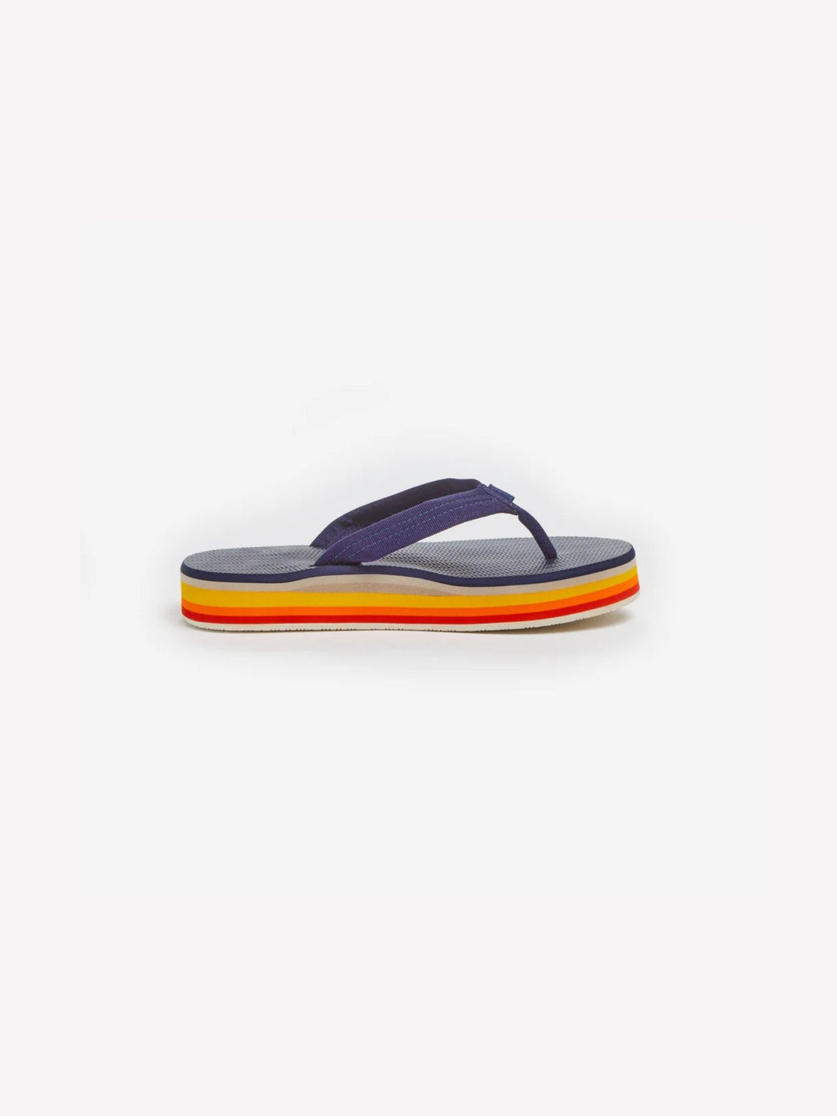 Hari Mari Dunes Sunset Flip Flops navy