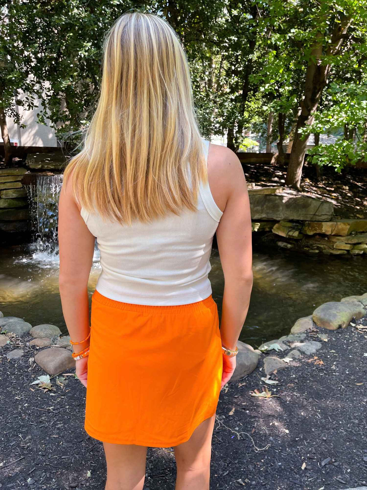 The Hayden Go Vols High Waisted Skort
