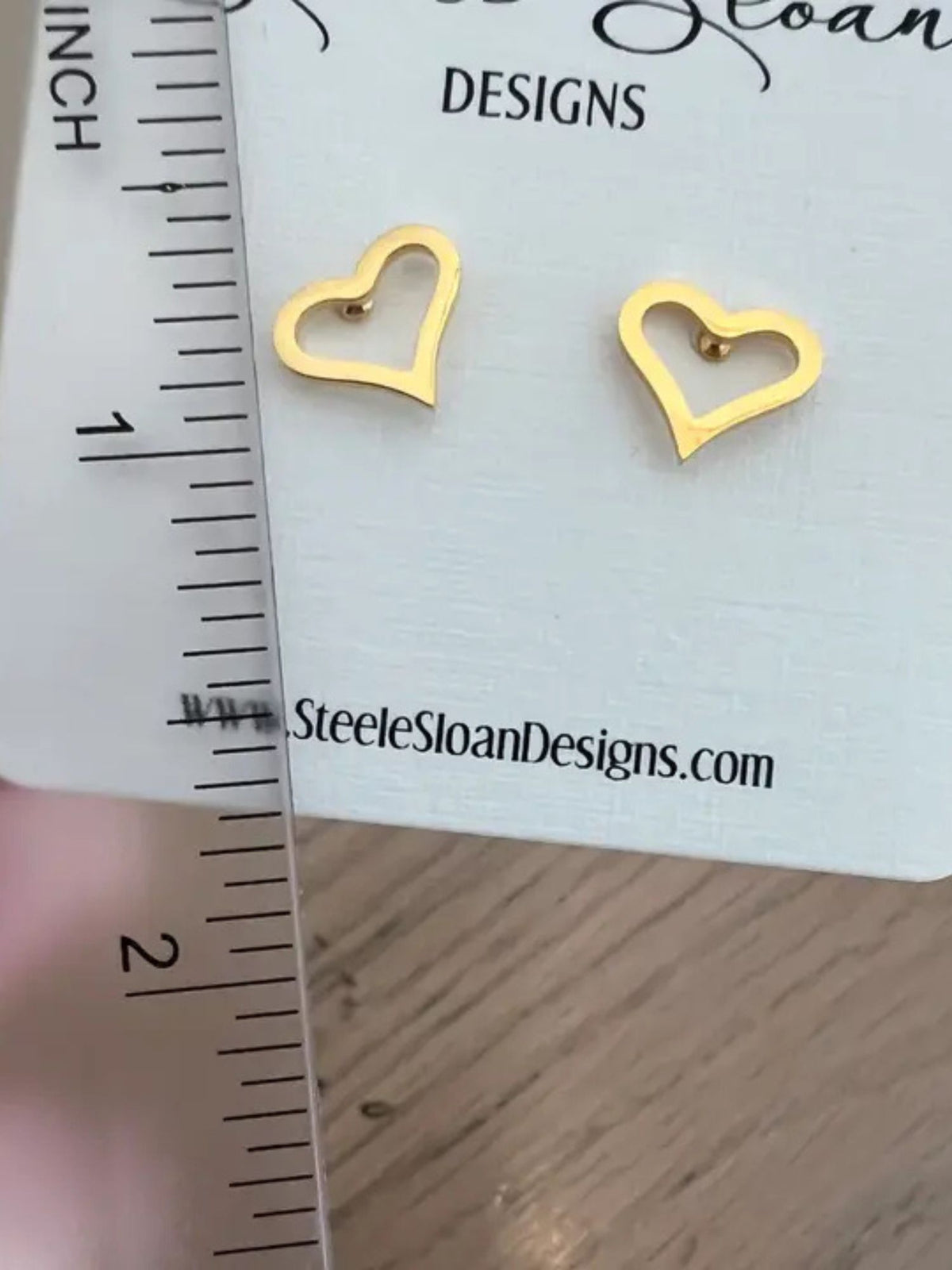 Heart Valentine Stud Earrings