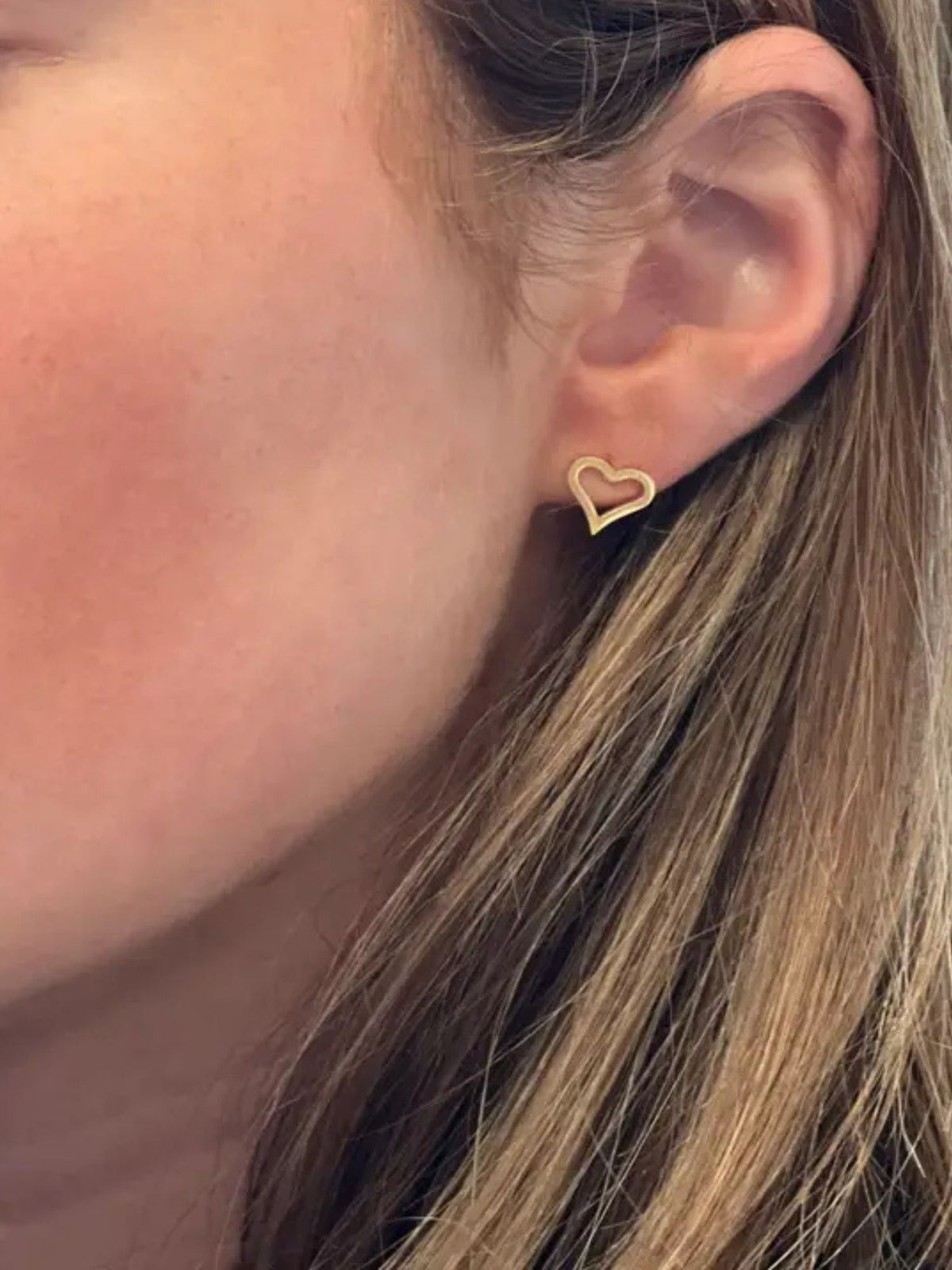 Heart Valentine Stud Earrings