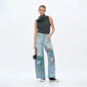 Skyline Barrel Leg Jeans