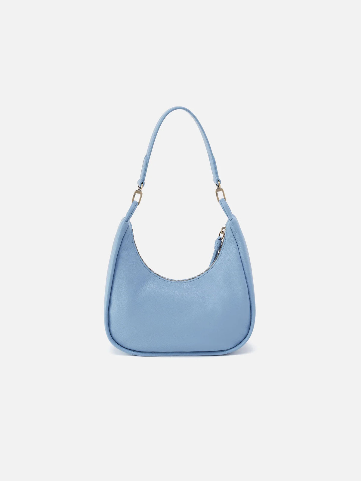 HOBO Cass Small Pebbled Leather Shoulder Bag in Seabreeze
